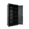 Assembled 78″ High Heavy-Duty Welded Storage Cabinet, Four Adjustable Shelves, 36w X 24d, Black - Image 3