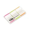 1″ Lined Tabs, 1/5-Cut, Assorted Bright Colors, 1″ Wide, 66/Pack - Image 2