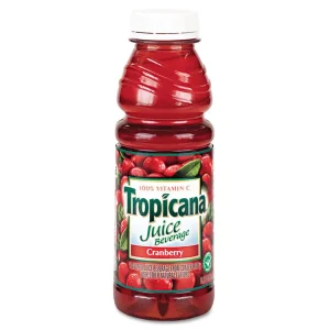 Juice Beverage, Cranberry, 15.2oz Bottle, 12/carton