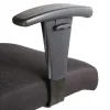 Big/tall Swivel/tilt Mid-Back Chair, Supports Up To 450 Lb, 19.29″ To 23.22″ Seat Height, Black - Image 2