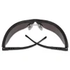 Klondike Safety Glasses, Matte Black Frame, Gray Lens, 12/Box - Image 2