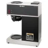 VPR Two Burner Pourover Coffee Brewer, 12-Cup, Stainless Steel, Black