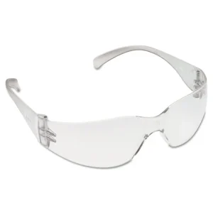 Virtua Protective Eyewear, Clear Frame/clear Lens, Hard-Coat
