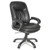 Executive Swivel/tilt Chair, Supports Up To 250 Lb, 16.93″ To 20.67″ Seat Height, Black