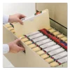 100% Recycled Top Tab File Jackets, Straight Tab, Letter Size, Manila, 50/box - Image 4