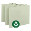 100% Recycled Monthly Top Tab File Guide Set, 1/3-Cut Top Tab, January To December, 8.5 X 11, Green, 12/set - Image 2