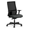 Ignition Series Mesh Mid-Back Work Chair, Supports Up To 300 Lb, 17.5″ To 22″ Seat Height, Iron Ore Seat, Black Back/base
