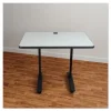 Alera Valencia Series Training Table T-Leg Base, 24.5w X 19.75d X 28.5h, Black - Image 2