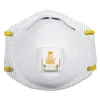 Particulate Respirator w/Cool Flow Exhalation Valve, Standard Size, 10/Box - Image 2