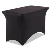 Igear Fabric Table Cover, Polyester/spandex, 24″ X 48″, Black - Image 2