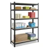 Boltless Steel/particleboard Shelving, Five-Shelf, 48w X 18d X 72h, Black - Image 2