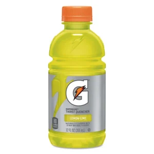 G-Series Perform 02 Thirst Quencher, Lemon-Lime, 12 Oz Bottle, 24/carton