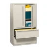 Brigade 700 Series Lateral File, Three-Shelf Enclosed Storage, 2 Legal/letter-Size File Drawers, Gray, 42″ X 18″ X 64.25″