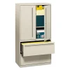 Brigade 700 Series Lateral File, Three-Shelf Enclosed Storage, 2 Legal/letter-Size File Drawers, Gray, 36″ X 18″ X 64.25″
