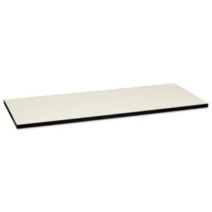 Huddle Multipurpose Rectangular Top, 60w X 30d, Silver Mesh/black