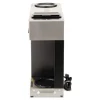 Pour-O-Matic Three-Burner Pour-Over Coffee Brewer, 12-Cup, Stainless Steel, Black - Image 3