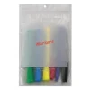 Write-On Poly Bags, 2 Mil, 5" X 8", Clear, 1,000/carton