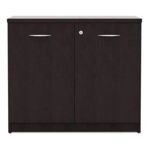 Alera Valencia Series Storage Cabinet, 34.13w x 22.78d x 29.5h, Espresso