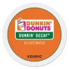 K-Cup Pods, Dunkin’ Decaf, 24/box