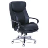 Commercial 2000 High-Back Executive Chair, Dynamic Lumbar Support, Supports 300lb, 20″ To 23″ Seat Height, Black, Silver Base