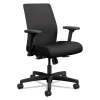 Ignition 2.0 4-Way Stretch Low-Back Mesh Task Chair, Supports Up to 300 lb, 16.75″ to 21.25″ Seat Height, Black