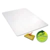 All Day Use Non-Studded Chair Mat For Hard Floors, 46 X 60, Rectangular, Clear - Image 3