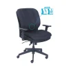 Cosset Ergonomic Task Chair, Supports Up To 275 Lb, 19.5″ To 22.5″ Seat Height, Black