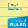 “The Legal Pad” Ruled Perforated Pads, Wide/legal Rule, 50 Canary-Yellow 8.5 X 11 Sheets, 3/pack - Image 4