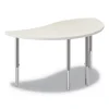 Build Wisp Shape Table Top, 54w X 30d, Silver Mesh - Image 2