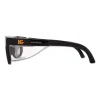 Maverick Safety Glasses, Black, Polycarbonate Frame, Smoke Lens, 12/Box - Image 2