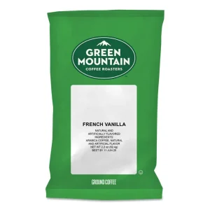 French Vanilla Coffee Fraction Packs, 2.2 Oz, 50/carton