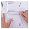 12″ Magnifying Ruler, Standard/metric, Plastic, Clear - Image 2