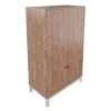 Essentials Laminate Bookcase, Three-Shelf, 28w x 15d x 45.6h, Espresso - Image 2