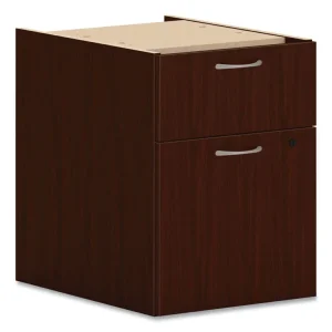 Mod Hanging Pedestal, Left Or Right, 2-Drawers: Box/file, Legal/letter, Traditional Mahogany, 15″ X 20″ X 20″