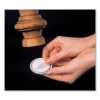 Mighty Movers Self-Stick Furniture Sliders, Round, 2.25″ Diameter, Beige, 4/pack - Image 2