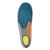 Pain Relief Orthotic Heavy Duty Support Insoles, Men Sizes 8 To 14, Gray/blue/orange/yellow, Pair - Image 3