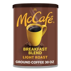 Ground Coffee, Breakfast Blend, 30 Oz Can