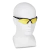 Nemesis Safety Glasses, Black Frame, Amber Lens - Image 2