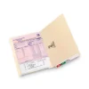 100% Recycled Manila End Tab Folders, Straight Tabs, Letter Size, 0.75″ Expansion, Manila, 100/Box - Image 2