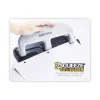 20-Sheet Ez Squeeze Three-Hole Punch, 9/32″ Holes, Black/silver - Image 2
