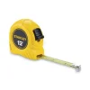 Power Return Tape Measure w/Belt Clip, 0. 12ft, Yellow - Image 3