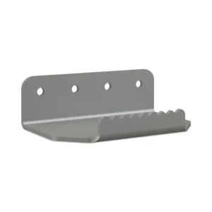 Hands-Free No-Touch Door Foot-Pull, 5 X 3.75 X 1.5, Titanium, 5/pack