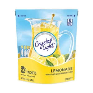 Flavored Drink Mix Pitcher Packs, Lemonade, 0.14 oz Packets, 16 Packets/Pouch, 1 Pouch/Carton, Ships in 1-3 Business Days
