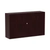 Alera Valencia Series Hutch with Doors, 4 Compartments, 64.75w x 15d x 35.38h, Espresso - Image 3