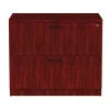 Alera Valencia Series Lateral File, 2 Legal/letter-Size File Drawers, Mahogany, 34″ X 22.75″ X 29.5″