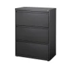 Lateral File, 3 Legal/Letter/A4/A5-Size File Drawers, Charcoal, 42″ x 18.63″ x 40.25″