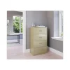 Lateral File Cabinet, 4 Letter/Legal/A4-Size File Drawers, Putty, 30 x 18.62 x 52.5 - Image 2