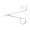 Scissors, Pointed Tip, 4.5" Long, Nickel Straight Handle - Image 2