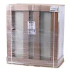 Assembled 42″ High Heavy-Duty Welded Storage Cabinet, Two Adjustable Shelves, 36w X 18d, Putty - Image 3