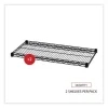 Industrial Wire Shelving Extra Wire Shelves, 36w X 18d, Black, 2 Shelves/carton - Image 4